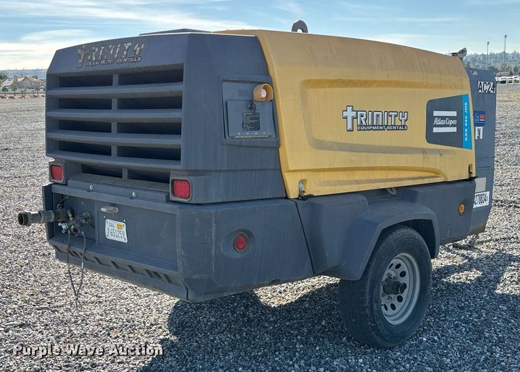 image for item YA0214 2018 Atlas Copco XAS 440 JD8 T4F air compressor