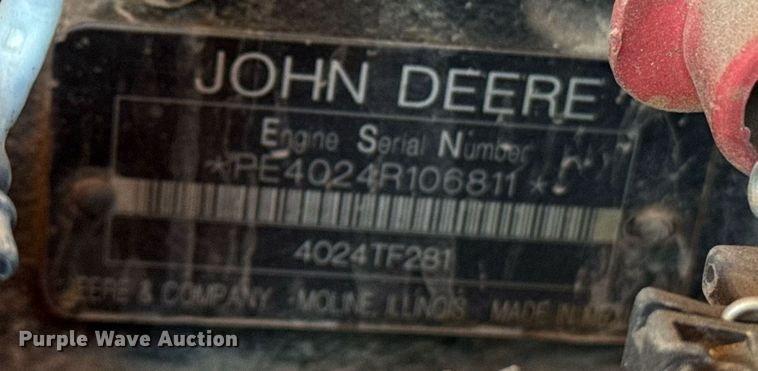 image for item YA0216 2013 Atlas Copco XAS 185 JD7PE air compressor