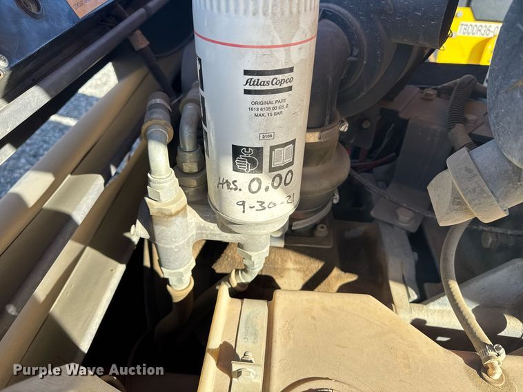 image for item YA0216 2013 Atlas Copco XAS 185 JD7PE air compressor