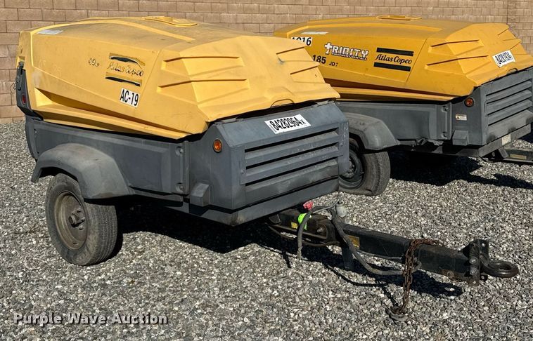 image for item YA0217 2016 Atlas Copco XAS 185 KD7 PE T4F air compressor