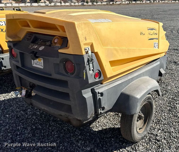 image for item YA0217 2016 Atlas Copco XAS 185 KD7 PE T4F air compressor