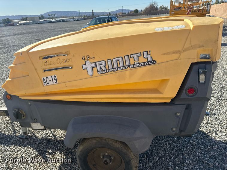 image for item YA0217 2016 Atlas Copco XAS 185 KD7 PE T4F air compressor