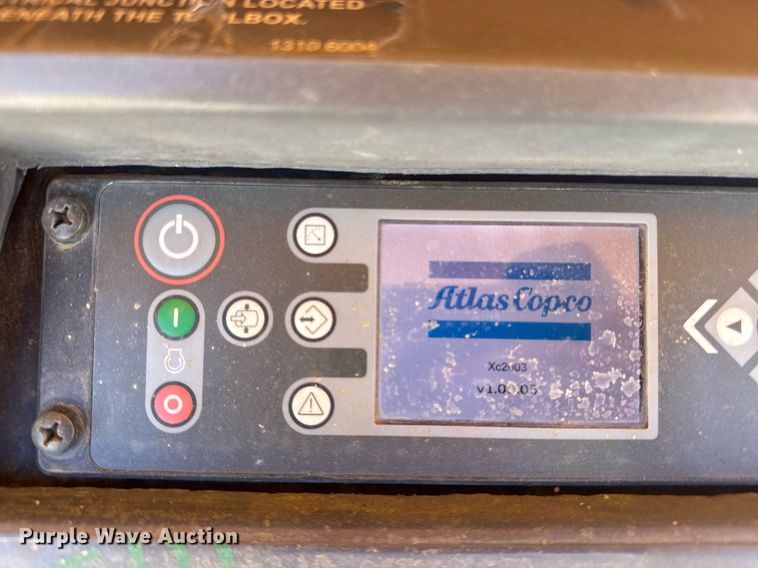 image for item YA0217 2016 Atlas Copco XAS 185 KD7 PE T4F air compressor