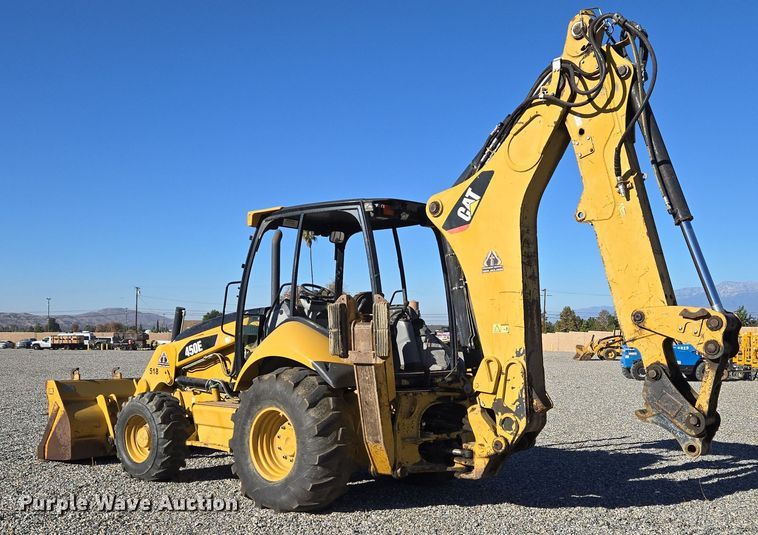 image for item YA0218 2013 Caterpillar 450E backhoe