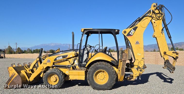 image for item YA0218 2013 Caterpillar 450E backhoe