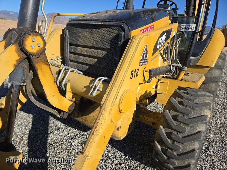 image for item YA0218 2013 Caterpillar 450E backhoe