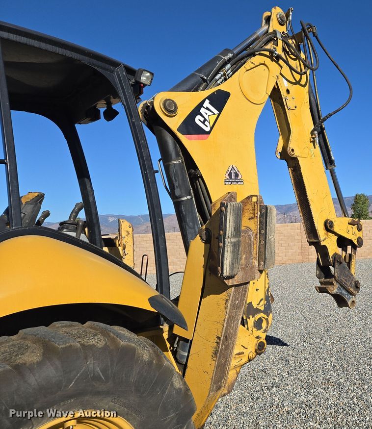 image for item YA0218 2013 Caterpillar 450E backhoe