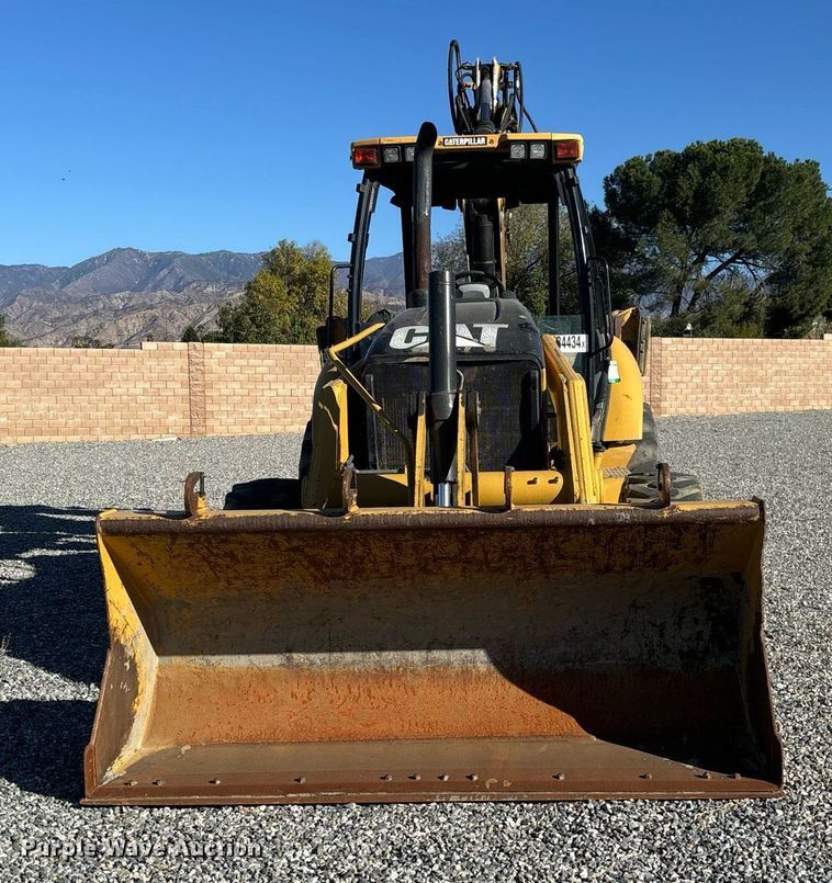 image for item YA0219 2012 Caterpillar 450E backhoe