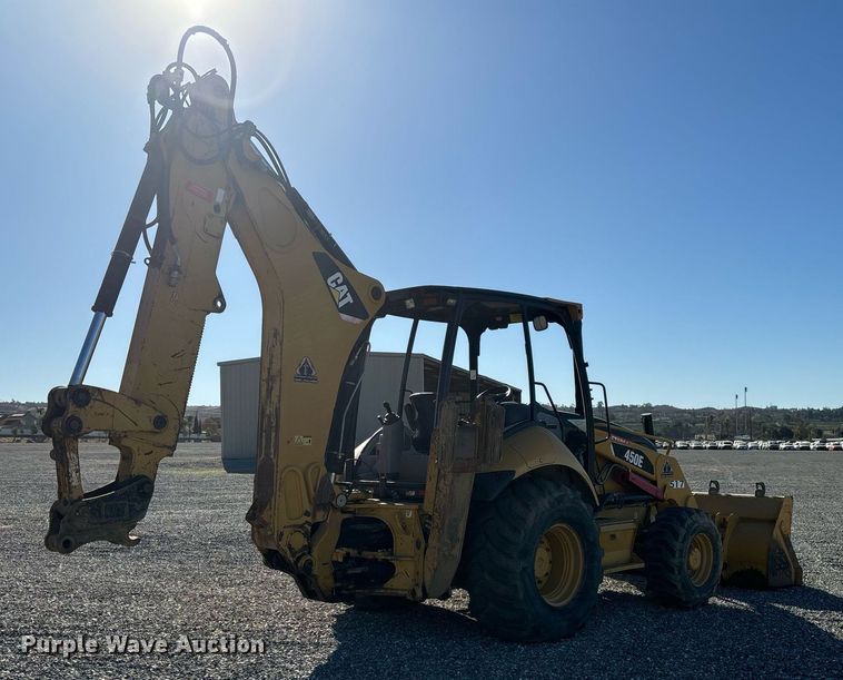 image for item YA0219 2012 Caterpillar 450E backhoe