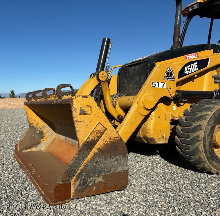 image for item YA0219 2012 Caterpillar 450E backhoe