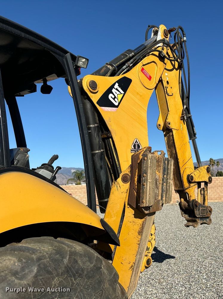 image for item YA0219 2012 Caterpillar 450E backhoe
