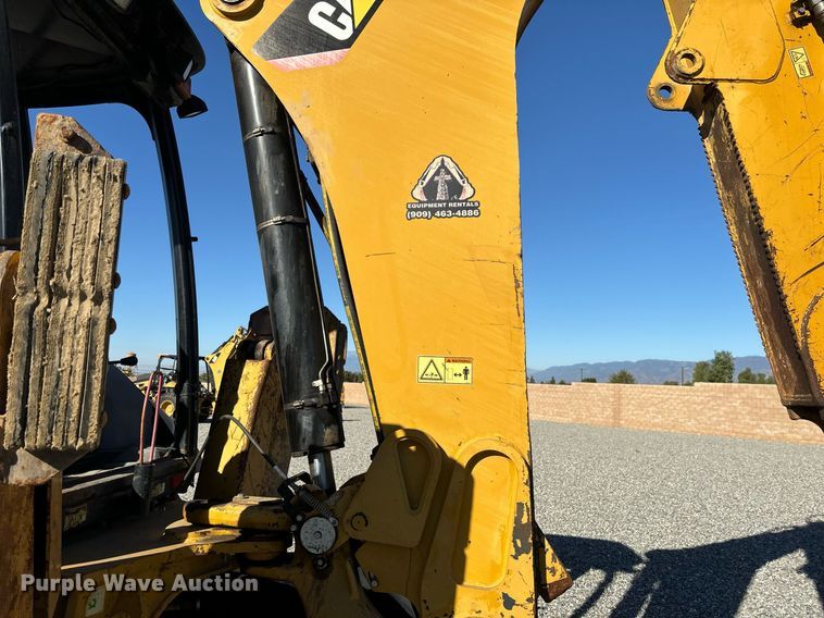 image for item YA0219 2012 Caterpillar 450E backhoe