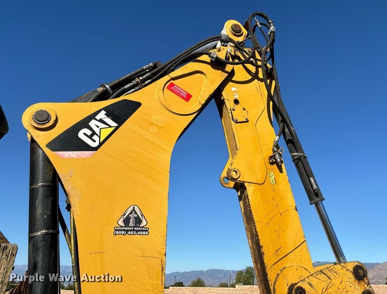 image for item YA0219 2012 Caterpillar 450E backhoe