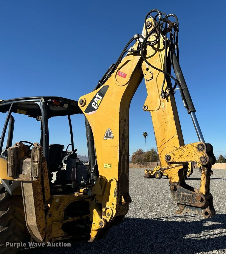 image for item YA0219 2012 Caterpillar 450E backhoe