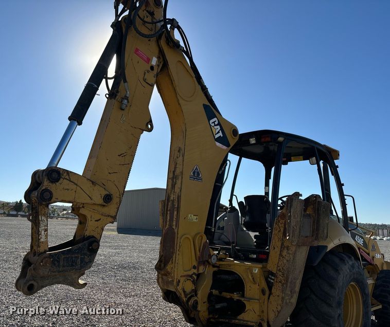 image for item YA0219 2012 Caterpillar 450E backhoe