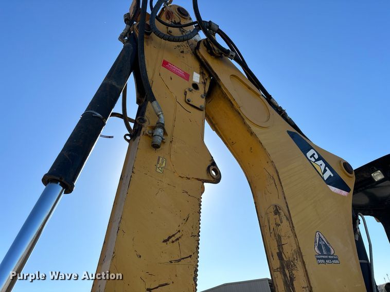 image for item YA0219 2012 Caterpillar 450E backhoe