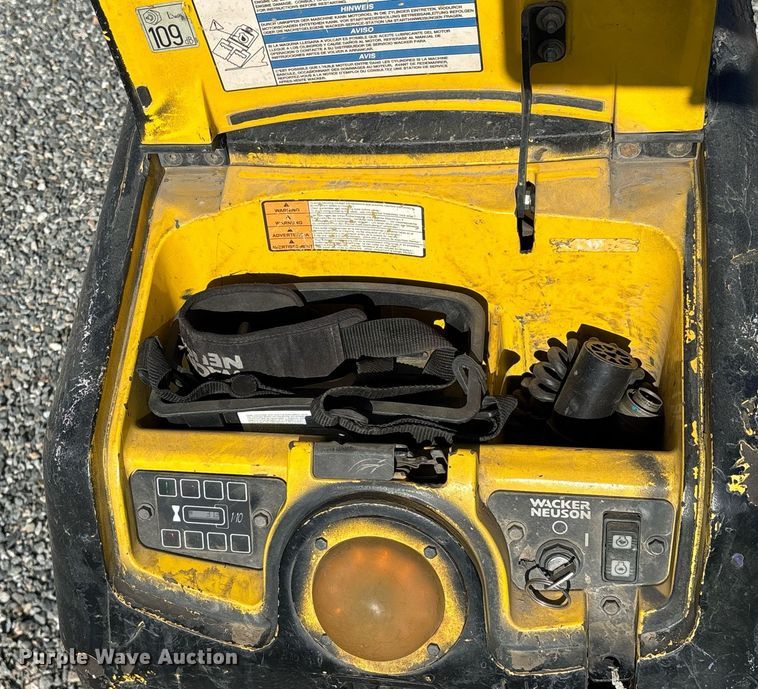 image for item YA0221 Wacker Neuson trench compactor