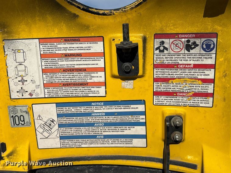 image for item YA0221 Wacker Neuson trench compactor