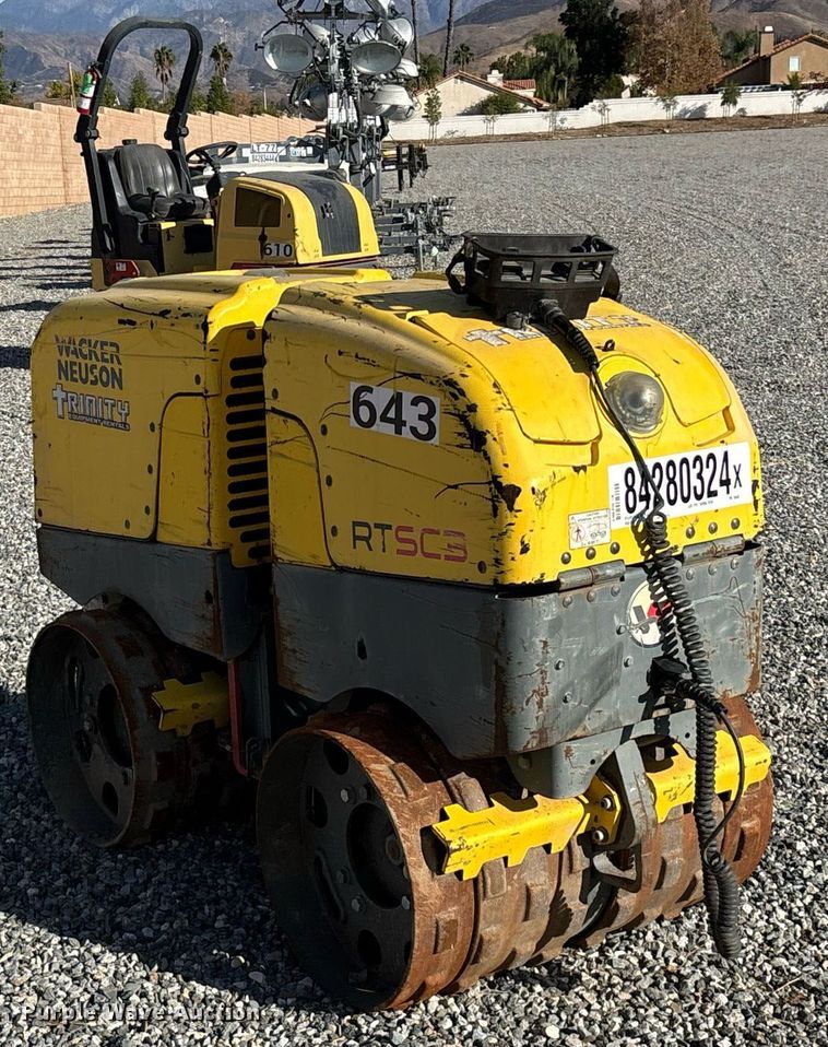 image for item YA0223 Wacker Neuson RTSC3 trench compactor