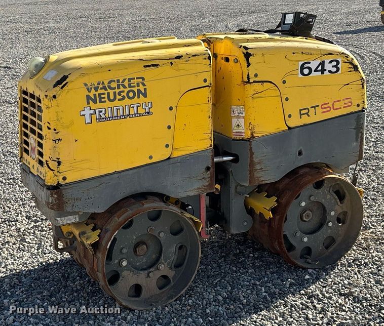image for item YA0223 Wacker Neuson RTSC3 trench compactor