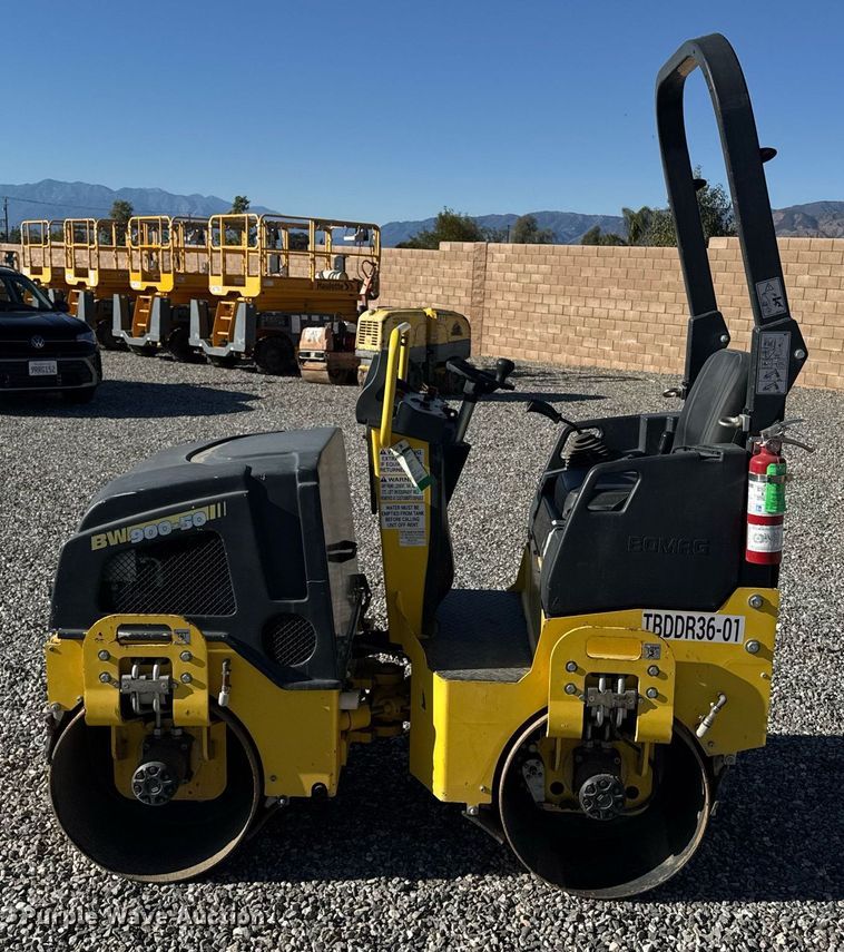 image for item YA0224 2019 Bomag BW 900-50 double drum vibratory roller