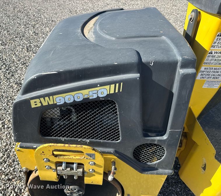 image for item YA0224 2019 Bomag BW 900-50 double drum vibratory roller