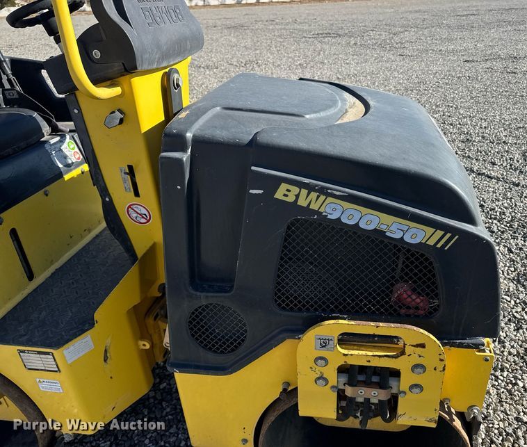 image for item YA0224 2019 Bomag BW 900-50 double drum vibratory roller