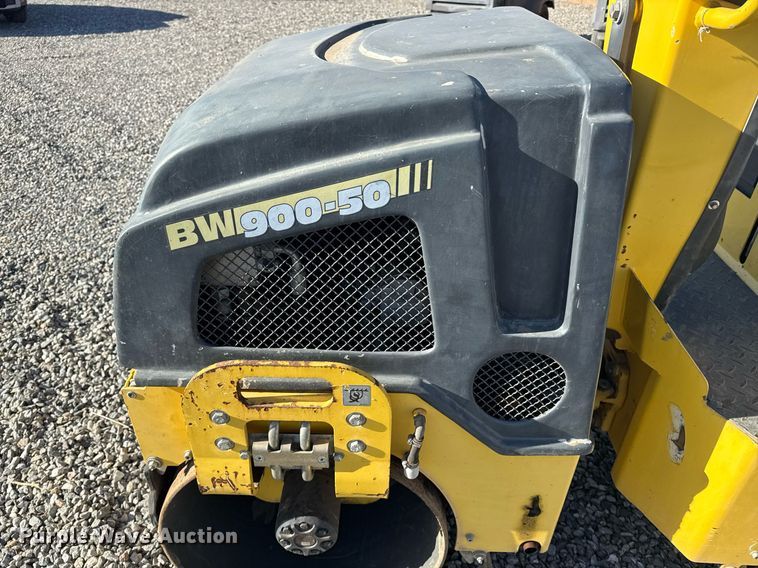 image for item YA0225 2019 Bomag BW900-50 double drum vibratory roller