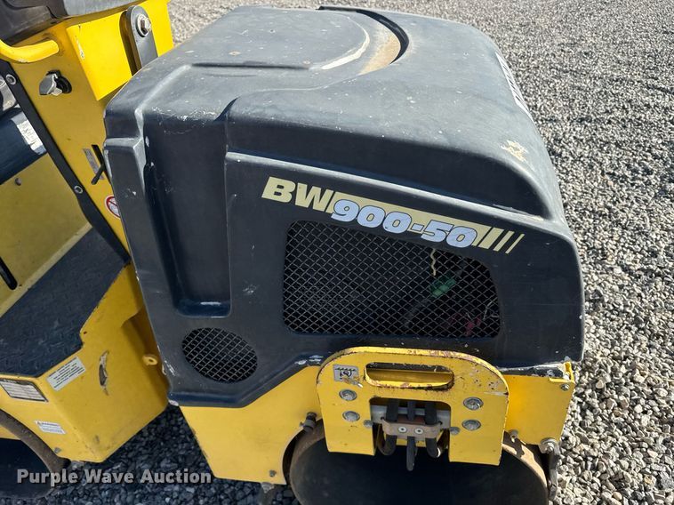 image for item YA0225 2019 Bomag BW900-50 double drum vibratory roller