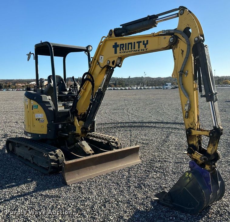 image for item YA0227 2018 Yanmar VIO35-6A mini excavator
