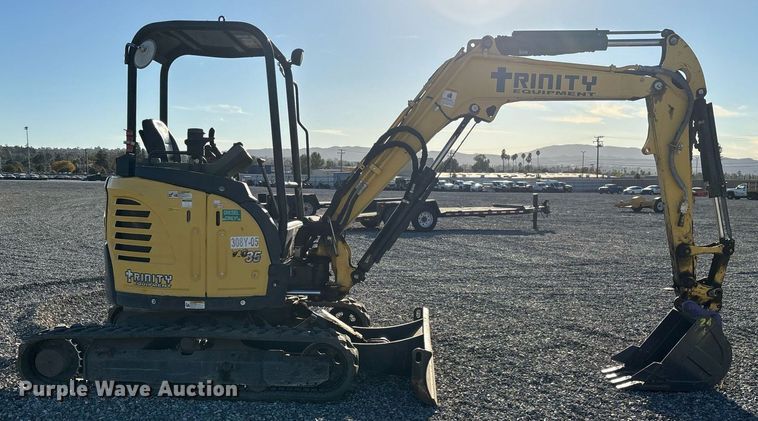 image for item YA0227 2018 Yanmar VIO35-6A mini excavator