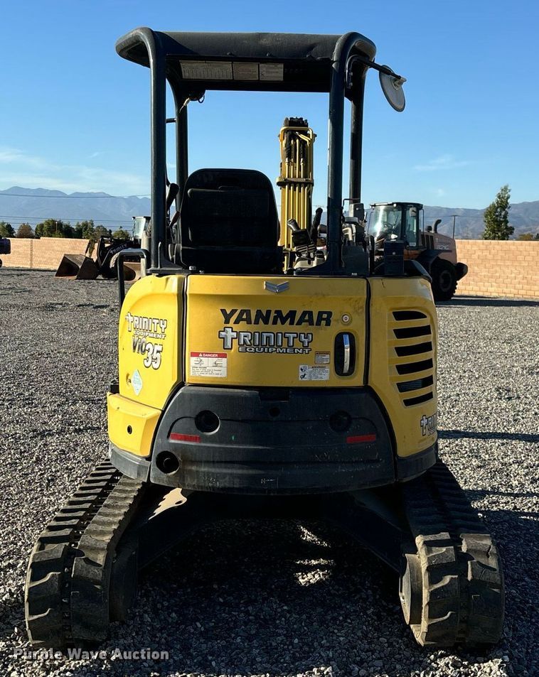 image for item YA0227 2018 Yanmar VIO35-6A mini excavator