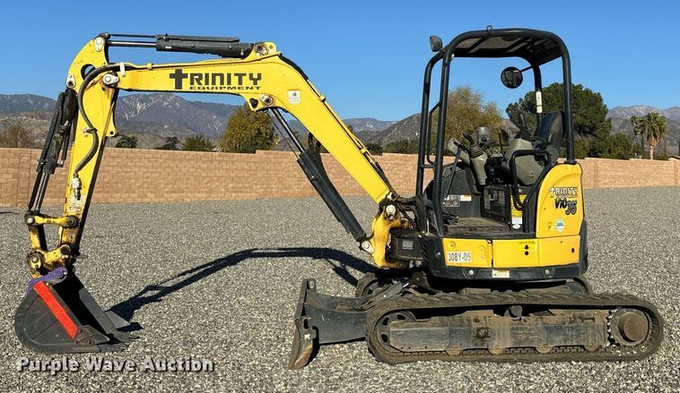 image for item YA0227 2018 Yanmar VIO35-6A mini excavator