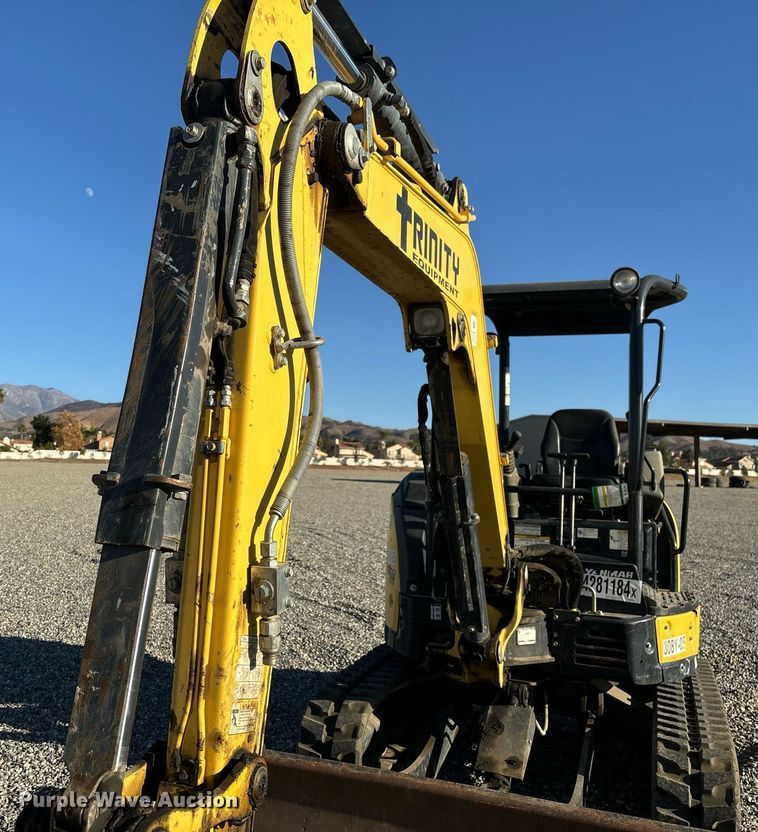 image for item YA0227 2018 Yanmar VIO35-6A mini excavator