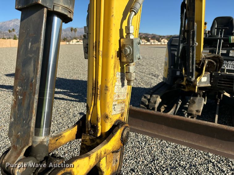 image for item YA0227 2018 Yanmar VIO35-6A mini excavator