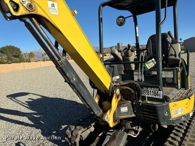 image for item YA0227 2018 Yanmar VIO35-6A mini excavator