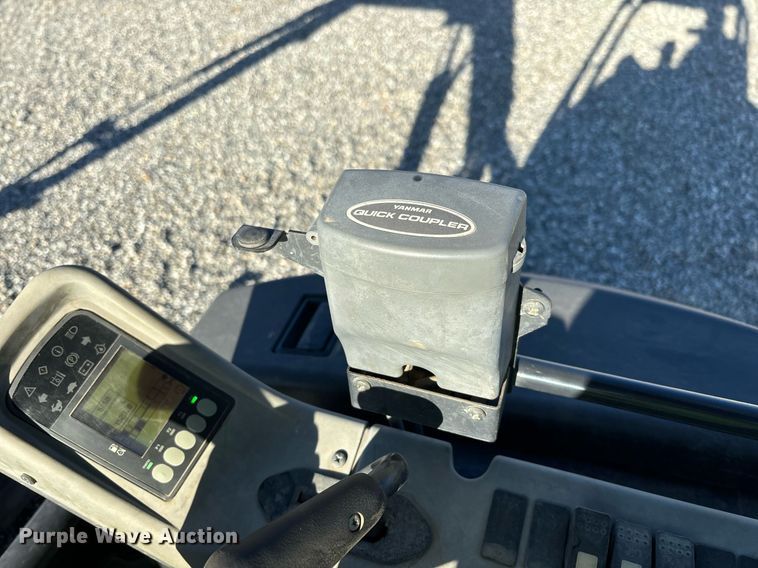 image for item YA0227 2018 Yanmar VIO35-6A mini excavator