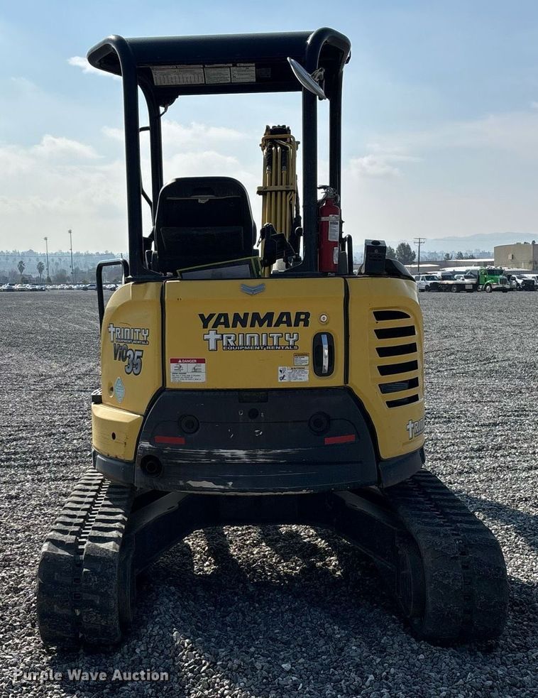 image for item YA0228 2018 Yanmar ViO35-6A mini excavator