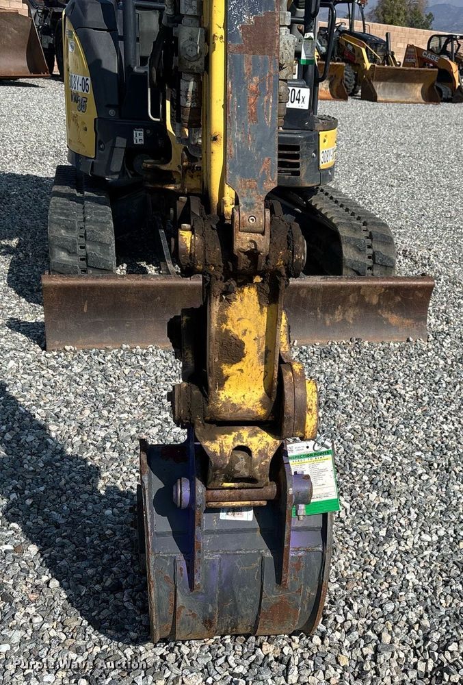image for item YA0228 2018 Yanmar ViO35-6A mini excavator