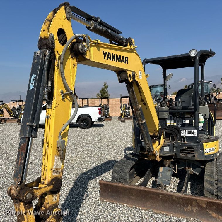 image for item YA0228 2018 Yanmar ViO35-6A mini excavator