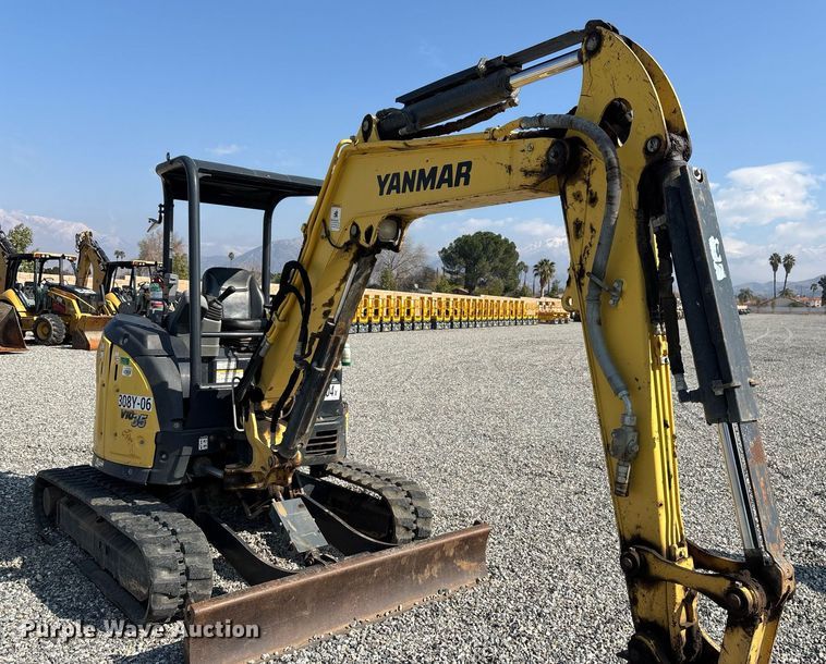 image for item YA0228 2018 Yanmar ViO35-6A mini excavator