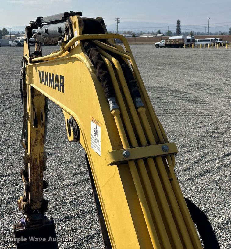 image for item YA0228 2018 Yanmar ViO35-6A mini excavator