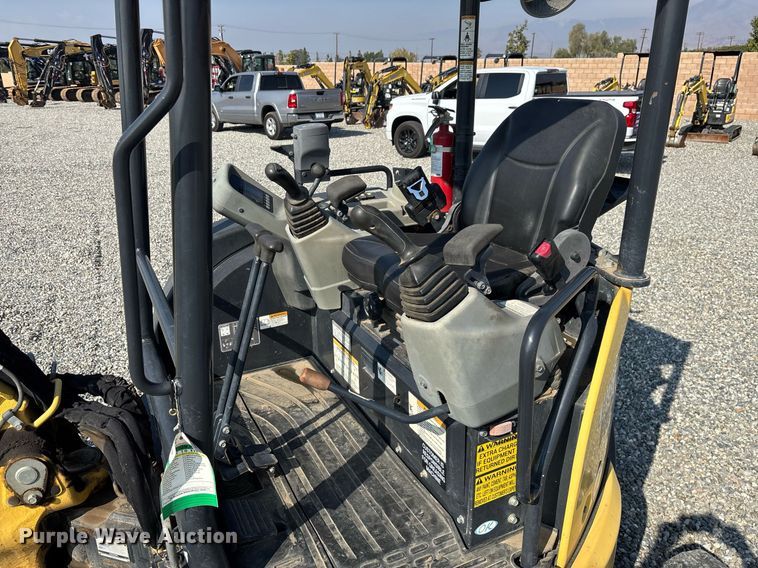 image for item YA0228 2018 Yanmar ViO35-6A mini excavator