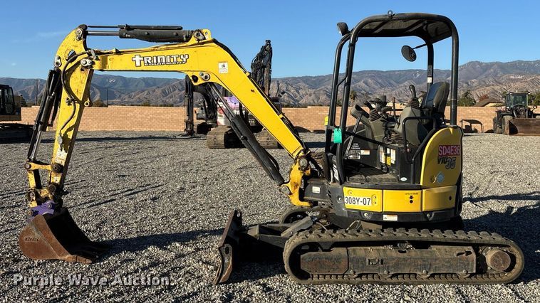 image for item YA0229 2019 Yanmar VIO35-6A mini excavator