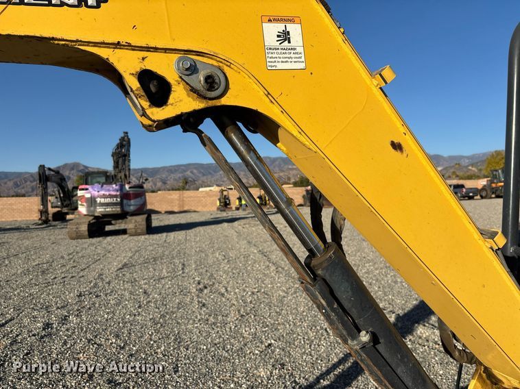 image for item YA0229 2019 Yanmar VIO35-6A mini excavator