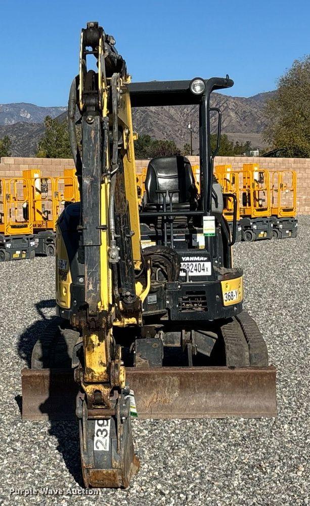 image for item YA0230 2018 Yanmar VIO35-6A mini excavator