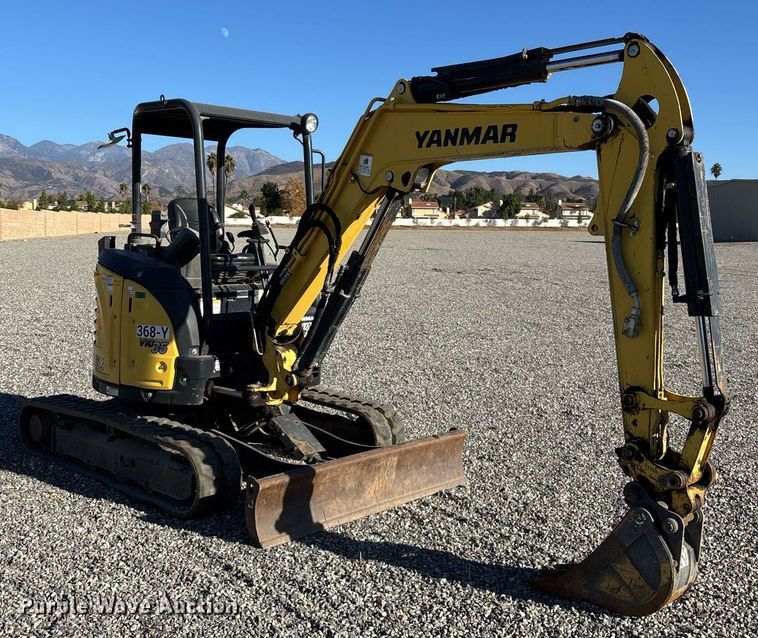 image for item YA0230 2018 Yanmar VIO35-6A mini excavator