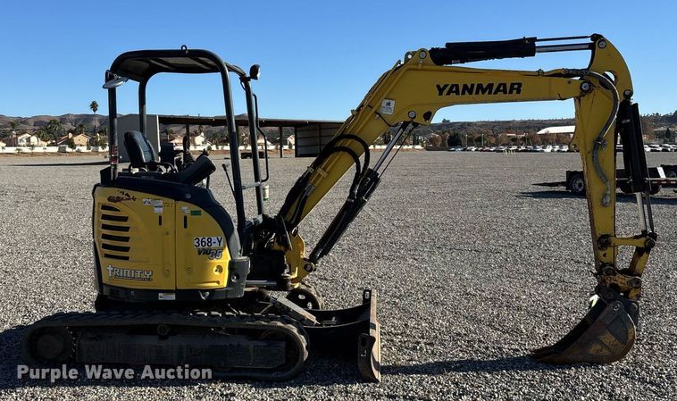 image for item YA0230 2018 Yanmar VIO35-6A mini excavator