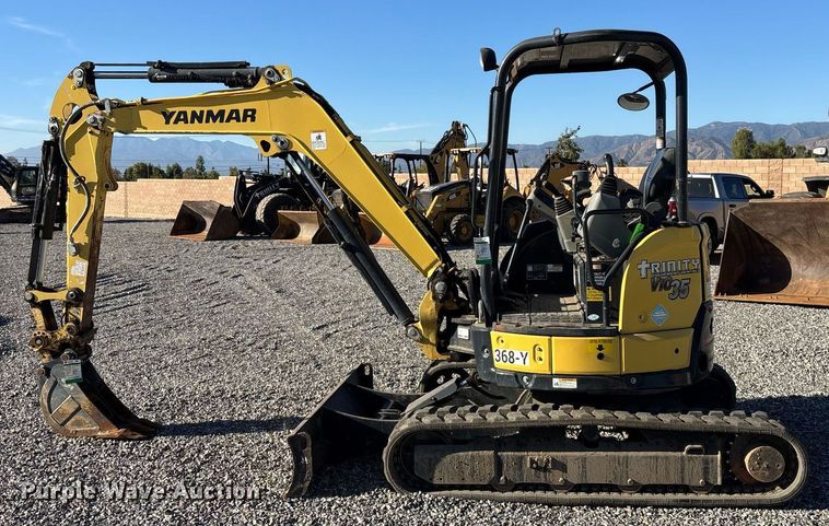 image for item YA0230 2018 Yanmar VIO35-6A mini excavator