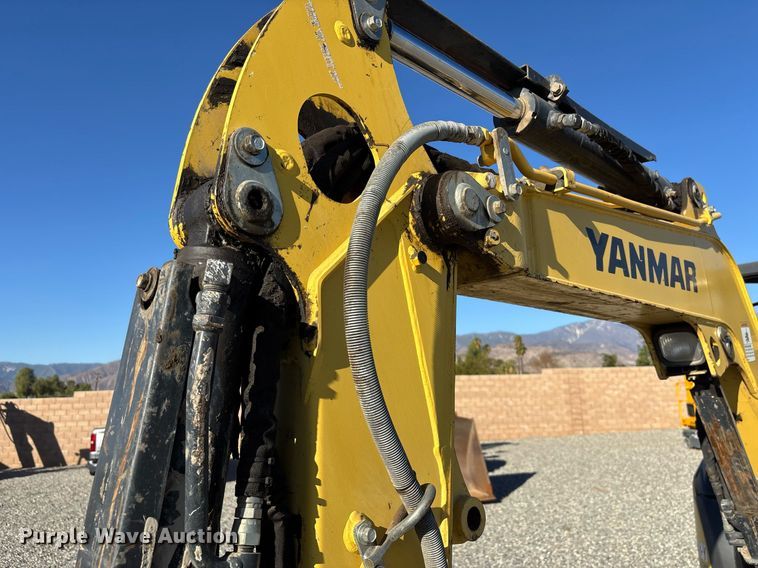 image for item YA0230 2018 Yanmar VIO35-6A mini excavator